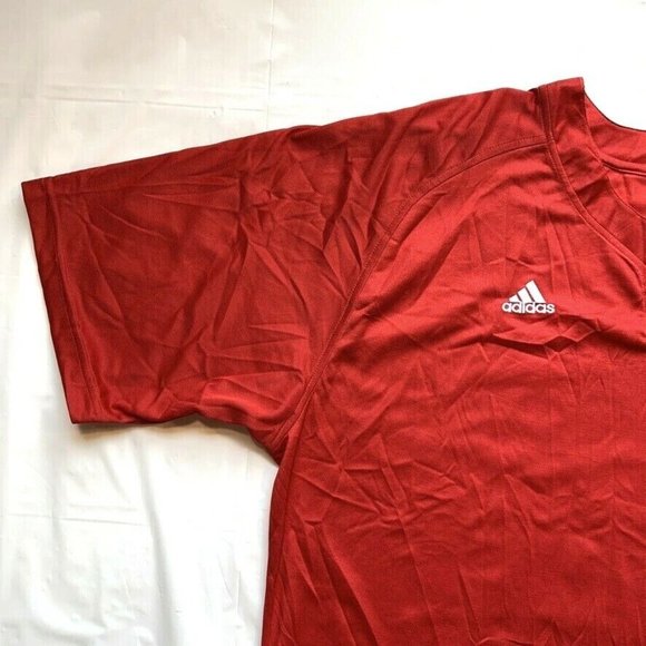 Adidas ClimaLite Baseball Athletic Shirt Top Mens 2XL Quick Dry Short Sleeve NWT - Picture 7 of 12